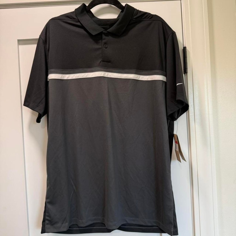 Nike Dri-Fit Golf Polo Shirt Mens Colorblock